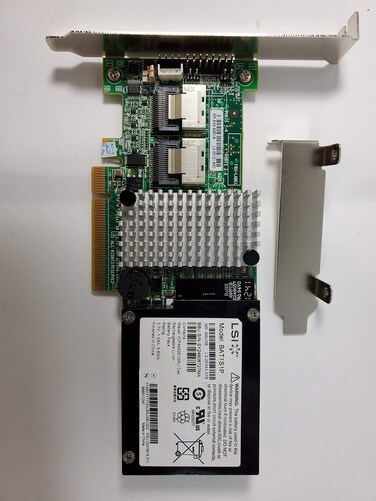 LSI LOGIC SAS92608I SGL Raid 8PORT Int 6GB SASsata Pcie 20 512MB