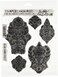 Stampers Anonymous Tim Holtz Cling Stamps 7X85 Distress Damask