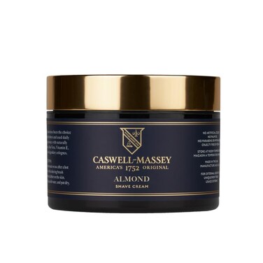 CaswellMassey Heritage Almond Shave Cream Natural Mens Shaving Cream for Smooth Beard Shaving Soothing for Sensitive Skin USA Made 8 Fl Oz