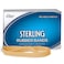 Alliance Rubber 25075 Sterling Rubber Bands Size 107 1 lb Box Contains Approx 50 Bands 7 x 58 Natural Crepe  Beige