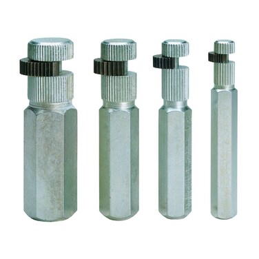 General Tools Internal Pipe Wrench 1394 4 Piece Set Hardened Steel Construction Broken Pipe Extractor GovernmentCompliant 38inch inch inch and 1inch Pipe Capacities