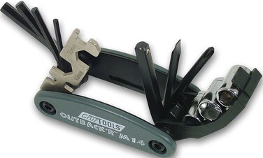 CruzTOOLS OM14 Folding Metric MultiTool for Moto ATV UTV PWC Snow  black