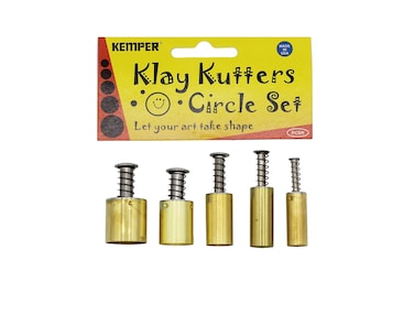 Kemper Klay Kutters Circle Set Clay Bread Dough Modeling Paste Paint  More