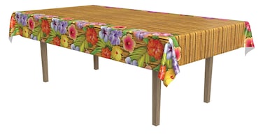 Beistle Luau Tablecover