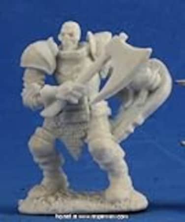 REAPER Bones Barrow Warden 2 Miniature