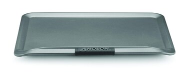 Anolon Advanced Nonstick Bakeware with Grips Nonstick Cookie Sheet  Baking Sheet  14 Inch x 16 Inch Gray54717