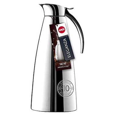 Emsa Eleganza Stainless Steel Insulated Carafe 44Ounce