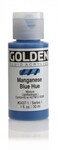 Golden Fluid Acrylic Paint 1 OunceHistorical Manganese Blue Hue