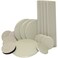 Super Sliders Assorted Reusable Furniture Sliders Beige 16 Pack