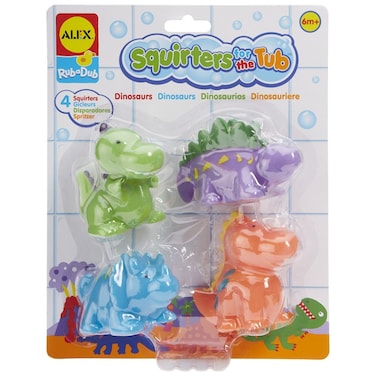 ALEX Toys Rub a Dub Squirters for the Tub  Dinos
