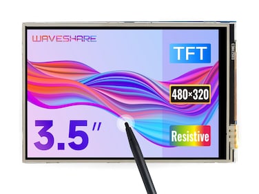 Waveshare 35inch Touch Screen Compatible with Raspberry Pi 54B3BZeroZero WZero 2WPicoPico WPico WH TFT LCD 480x320