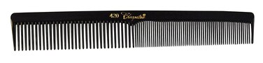 Cleopatra Finger Wave Comb 420 Black by Krest
