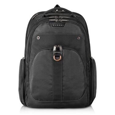 Everki Atlas Business Laptop Backpack  Womens or Mens Backpack for Work with 13  173 Adjustable Compartment 32L Capacity  Travel Friendly Office Backpack Laptop Bag EKP121 Black