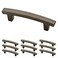 Franklin Brass P29519KWCNB Pierce Kitchen or Furniture Cabinet Hardware Drawer Handle Pull 3 76mm Warm Chestnut 10 Count