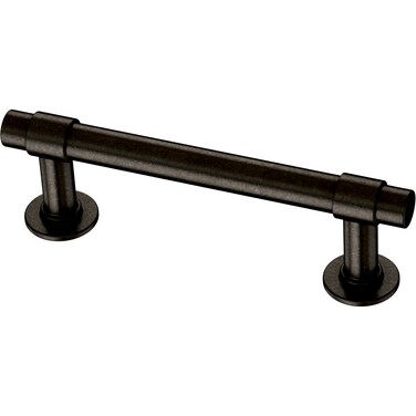 Franklin Brass Francisco 10Pack Cabinet Handles 3 Soft Iron Cabinet Pulls Handles for Cabinets and Drawers Cabinet Hardware Dresser Handles Drawer Pulls P29520KSIB