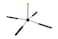 Hercules DS460B Travlite Flute Stand 58 Inch Black