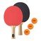 STIGA Performance 2 and 4Player Ping Pong Paddle Set  Includes Performance Level Table Tennis Rackets and 3Star ITTF Approved Balls