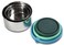 MIRA Stainless Steel Lunch Box Food Storage Containers  BPA Free EcoFriendly  Reusable Snack Food Nesting Containers  Set of 3 BlueEmeraldTeal