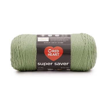 RED HEART Super Saver Yarn Frosty Green