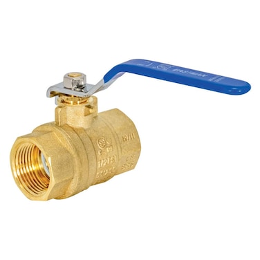 Eastman 1 Inch IPS Heavy Duty Full Port Ball Valve Brass Plumbing Fitting 20049LF