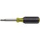 Klein Tools 32476 5In1 MultiBit Screwdriver  Nut Driver with 2 Slotted 2 Philips and 1 Nut Driver Tip