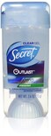 Secret Outlast Xtend Antiperspirant Deodorant Clear Gel Unscented 26 Ounce Pack of 2