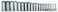 Williams MSBD19HRC 19Piece 38Inch Drive Metric Deep 6 Point Socket Set