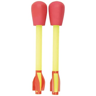 Stomp Rocket Ultra Rocket Refills 2 Rockets  Replacement FoamTipped Rockets for Kids  Fun Backyard  Outdoor Kids Toys Gifts for Boys  Girls