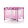 Joovy Toy Room Playard Baby Doll Playpen Featuring Sturdy Steel Frame and Collapsible Design Allows for Easy Fold for Travel and Travel Case  Large Enough for 22 Dolls Pink Dot
