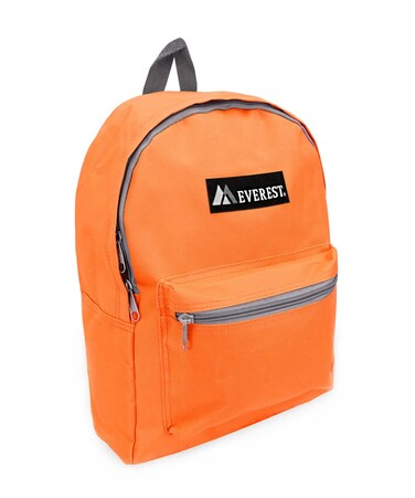 Everest Basic Backpack Orange One Size