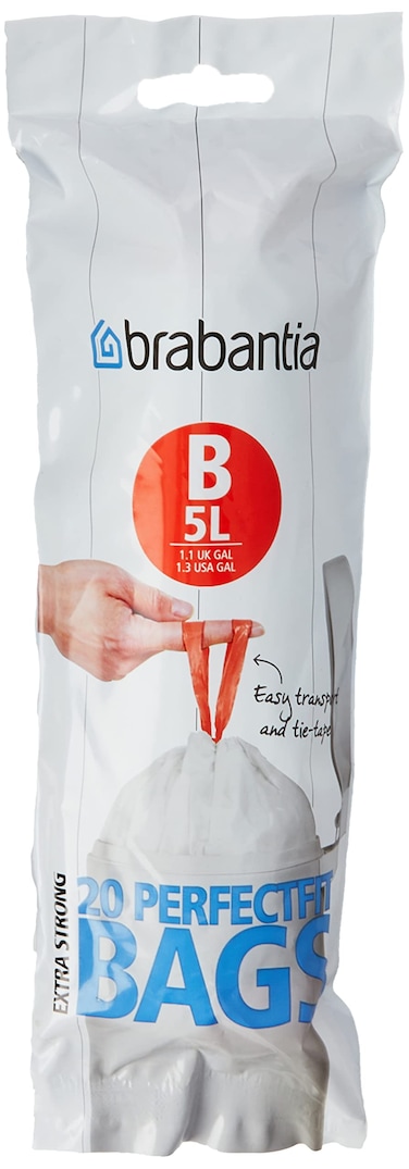 Brabantia PerfectFit Size B  13 Gal White