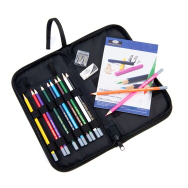 Royal  Langnickel Drawing Essentials Keep N Carry Set Packaging May Vary