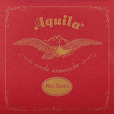 Aquila Red Series AQ89 Baritone Ukulele Strings  Low D  1 Set of 4