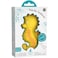 caaocho Pure Natural Rubber Bath Toy  Nalu The Seahorse Baby Toy  Hole Free Bath Toys BPA Free Bath Toys for Infants Without Holes Sealed Natural Rubber Baby Toy
