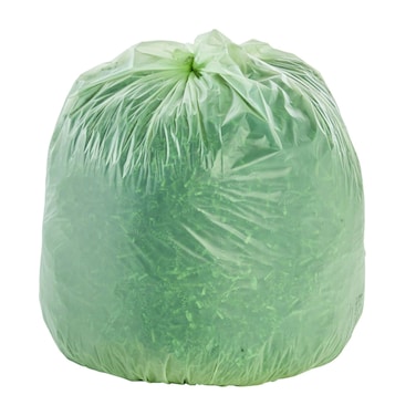 STOUT by Envision E3348E85 EcoSafe6400 Compostable Bags 33 x 48 32 gal capacity 085 mil thickness Green Pack of 50