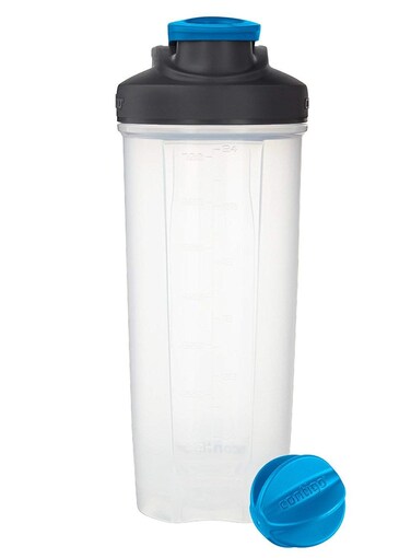 Contigo Shake  Go Fit Shaker Bottle 28 oz Carolina Blue Snap Lid