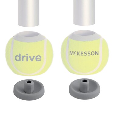 Top Glides 2 Pairs TuffPads Heavy Duty Replacement Pads designed for use with DriveMcKesson 10119 Tennis Ball Glides sold separately
