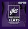 GHS Strings M3050 4String Bass Precision Flats Stainless Steel Flatwound Bass Strings 38 Winding Medium 045105