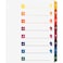 Index Dividers wTOC 18 8 Tab 24STBX Multi 21909