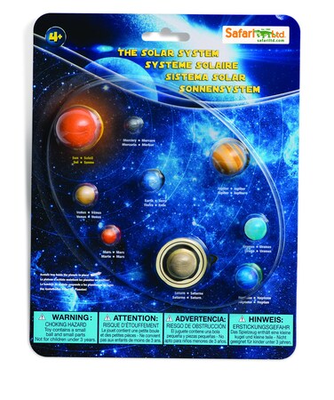 Safari Ltd The Solar System Set  Educational Space Toys for Astronomy Learning Boys Girls  Kids Ages 4
