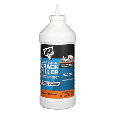 DAP 37584 Liquid Cement Crack Filler 1 quart Gray