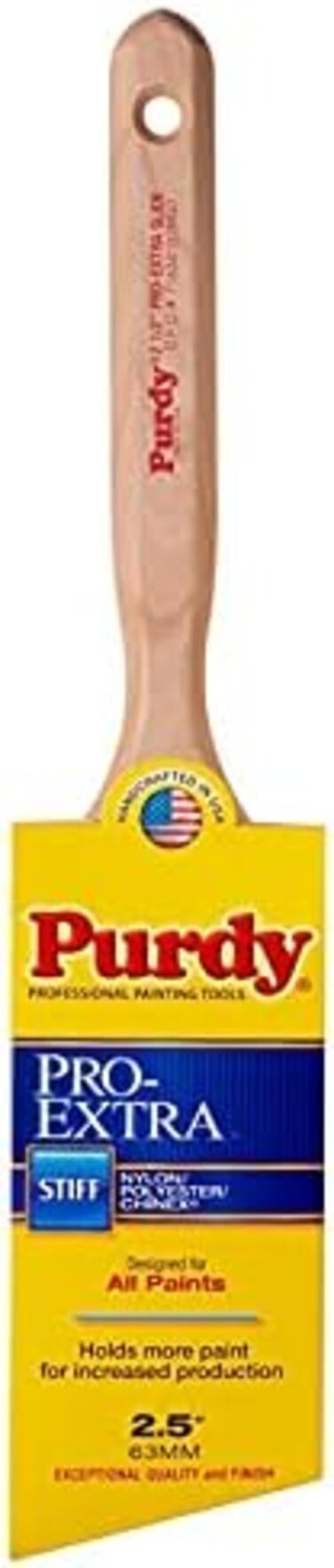 212 Purdy 144152725 ProExtra Glide Angled Sash Paint Brush Tynex Chinex  Orel