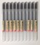 MUJI Gel Ink Ballpoint Pens 07mm Black color 10pcs