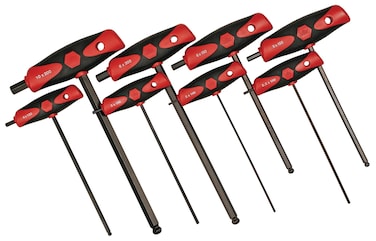Wiha 33496 8Piece Soft Grip THandle Ball End Hex Metric