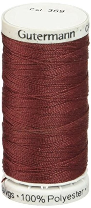 Gutermann Extra Strong Polyester Upholstery Thread 100m109 yd Burgundy