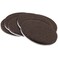 softtouch 4723295N Heavy Duty Self Stick Felt Furniture Pads to Protect Hardwood Floors from Scratches 2 Inch Brown 6 Count