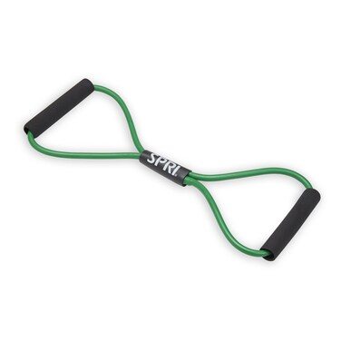 SPRI Ultra Toner Resistance Band Figure 8 Exercise Cord Green Light