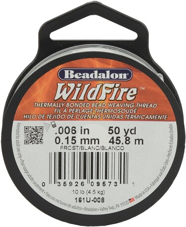 Wildfire Stringing Thread 006x50Frost