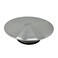 Ateco Revolving Cake Decorating Stand Aluminum Turntable and Base with NonSlip Pad 12Inch Round