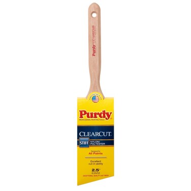 Purdy 144152125 Clearcut Series Glide Angular Trim Paint Brush 212 inch
